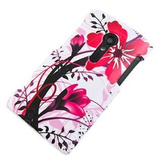 For Sony Ericsson Xperia Ion LT28i LT28at Hard Design Cover Case Pink Splash+LCD Screen Protector+Car Charger: Cell Phones & Accessories