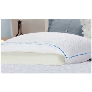 Sealy Half and Half Memory Foam and Fiberfill Pillow   Bed Pillows