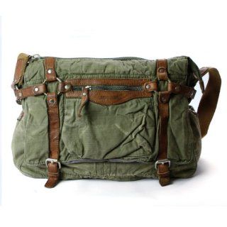 Messenger Satchel Shoulder Bags (Army green)  Diaper Tote Bags  Baby