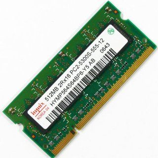 512MB DDR2 667MHZ Notebook Computer Memory   Hynix HYMP564S64CP6 Y5 Computers & Accessories