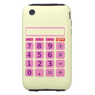 Calculator iPhone 3G/3GS Case Mate Case Tough iPhone 3 Case