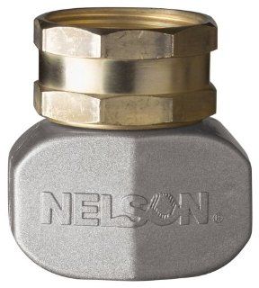 Nelson Brass/Metal Hose Repair Clamp Connector Female 50521 : Air Tool Hoses : Patio, Lawn & Garden