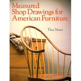 Measured Shop Drawings for American Furniture: Thomas Moser: 9780806967929: Books