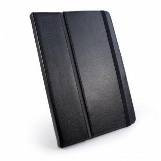 Tuff Luv Type view: Leather case cover for Asus Transformer Prime TF201/ TF300 / TF700 Infinity   Black: Computers & Accessories