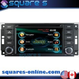 2007 2008 2009 2010 JEEP WRANGLER In dash GPS Navigation Radio AV Receiver SD USB CD DVD Player iPod/iPhone ready Bluetooth Hands free Touch Screen Steering Wheel Controls Multimedia Stereo Audio Video Deck w/ Digital TV Rear View Camera Option SQUARE S SS