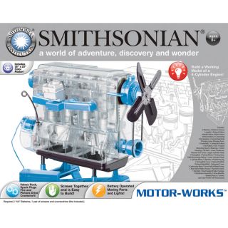 Smithsonian Working Model of a 4-Cylinder Engine  Educational Toys