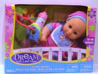 Gigo Dream Collection 12 Inch Dream Time Baby   Pink Outfit   28326: Toys & Games