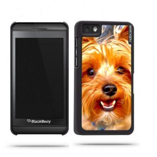 Yorkshire Terrier Yorkie Dog Closeup Blackberry Z10 Case   For Blackberry Z10: Cell Phones & Accessories