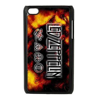Custom Led Zeppelin Hard Back Cover Case for iPod Touch 4th IPT690 Cell Phones & Accessories