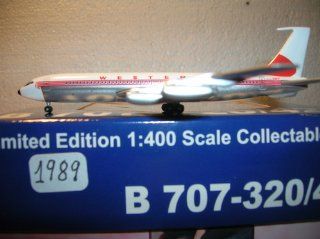 AIRCRAFT MODEL 1989 WESTERN AIRLINES BOEING B 707 139 : Other Products : Everything Else