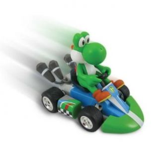 Super Mario Bros. Yoshi Small Radio Control Car, Green/Blue   Toy Remote Controlled Vehicles