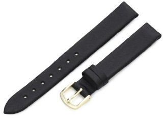 Hadley Roma Women's LSL712RA 130 13 mm Black Genuine Leather Watch Strap: Watches