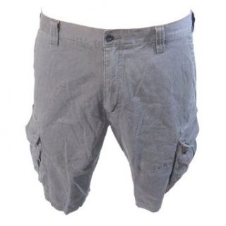 NEW Lee Dungarees Mens Cargo Shorts   Charcoal Grey   34   (701) at  Mens Clothing store