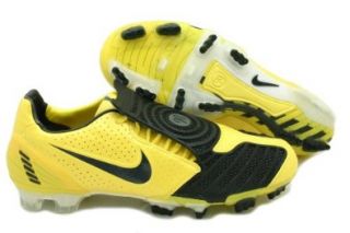 Men Nike Total 90 Laser II FG LTD (PROMO) Tour Yellow / Black / White 355874 702, 7.5 M: Shoes