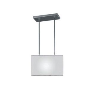 Zaneen Lighting Blissy Single Light Pendant D8 103 Finish: Gray Metal with Wh