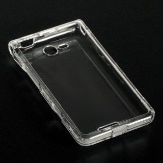Luxmo Transparent Clear Hard Protector Case Phone Cover for Verizon LG Lucid 4G / VS840: Cell Phones & Accessories