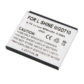 Battery for LG Shine II/LG GD 710   800mAh Cell Phones & Accessories
