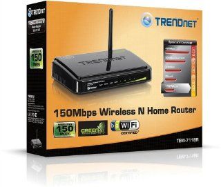 Brand New, TrendNet   TEW 711BR 150Mbps Wireless N Home Router (V1.0R) (Home Office and Computing   Computer Products): Office Products