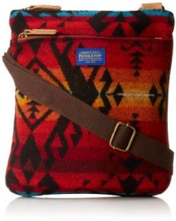 Pendleton Men's Scout Bag, Black/Red Maize Spirit, One Size: Clothing
