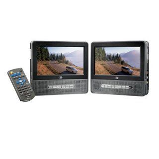 Durabrand 7" Dual Screen Portable DVD Player PDV 722 : Vehicle Dvd Players : Car Electronics