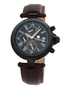 Mens Classic Chocolate Brown Automatic Watch by Steinhausen