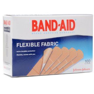 Flexible Fabric Premium Adhesive Bandages 3/4 x 3 100/Box: Health & Personal Care