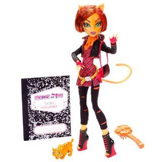 Monster High Toralei Stripe Doll with Pet Sweet Fang: Toys & Games