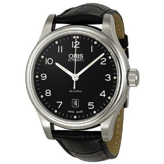 Oris Classic Date Automatic Black DIal Steel Mens Watch 01 733 7594 4094 07 5 20 11: Oris: Watches