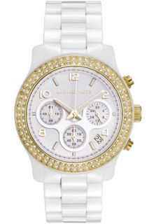 Michael Kors MK5237  Watches,Womens Chronograph White Crystal White Ceramic, Chronograph Michael Kors Quartz Watches