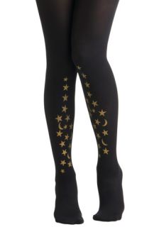 Celestial Be Friends Tights  Mod Retro Vintage Tights