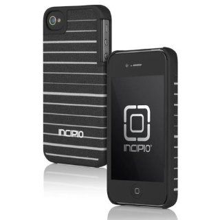 Incipio IPH 739 Canvas Feather for iPhone 4/4S   Gray Strokes   1 Pack   Retail Packaging   Gray: Cell Phones & Accessories