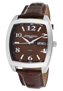 Jorg Gray JG1320 15  Watches,Mens Brown Dial Brown Genuine Leather, Casual Jorg Gray Quartz Watches
