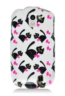 LG DoublePlay C729 Graphic Case   White Bow Tie Cat (Package include a HandHelditems Sketch Stylus Pen): Cell Phones & Accessories