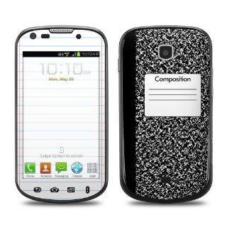 Composition Notebook Design Protective Decal Skin Sticker (Matte Satin Coating) for Samsung Galaxy Stellar SCH i200 Cell Phone Cell Phones & Accessories