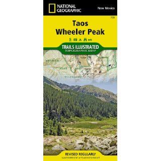 Taos (National Geographic: Trails Illustrated Map #730): National Geographic Maps   Trails Illustrated: 9781566953092: Books