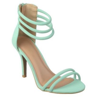 Womens Journee Collection Sandals   Mint 6.5