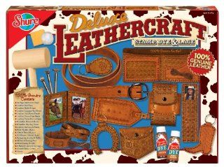 T.S. Deluxe Leather Stamping Kit: Toys & Games