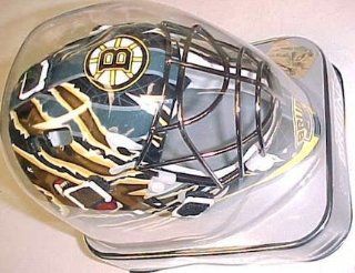 Boston Bruins Franklin Mini Goalie Mask : Field Hockey Goaltenders Helmets : Sports & Outdoors