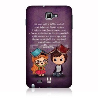 Head Case Designs Weirdness Cute Emo Love Hard Back Case Cover for Samsung Galaxy Note N7000 I9220: Cell Phones & Accessories