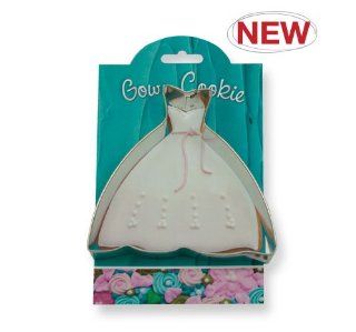 Ann Clark Bridal Gown Cookie Cutter Make More Cookies: Cookie Cutter Dress: Kitchen & Dining