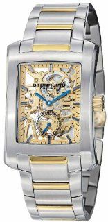 Stuhrling Original Men's 8144C2B.332G131 "Classic Gatsby Elite" Stainless Steel Mechanical Watch: Stuhrling: Watches