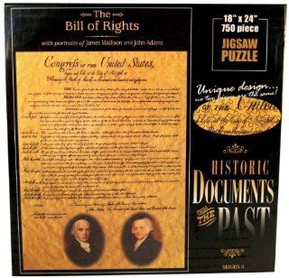 American Documents The Bill of Rights Jigsaw Puzzle (750 Piece): Toys & Games