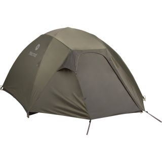 Marmot Limelight Tent with Footprint and Gear Loft: 4 Person 3 Season