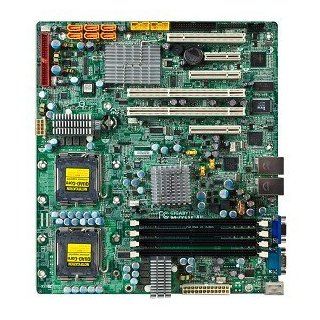 GIGABYTE GA 7VCSV RH Intel 5000V Dual Socket 771 SSI CEB Server Motherboard w/Video & Dual Gigabit LAN: Computers & Accessories