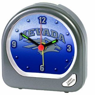 NCAA Nevada Wolf Pack Alarm Clock  Electronic Alarm Clocks  Sports & Outdoors