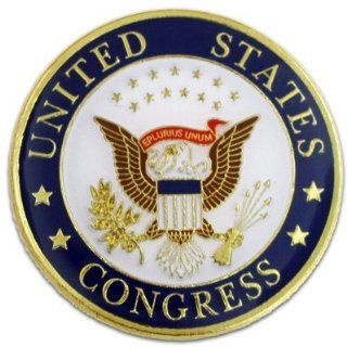United States of America Congress Seal Lapel Pin: Jewelry
