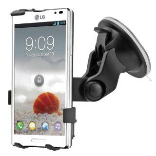 Car mount for LG Optimus L9 P760 / P769   Mobile phone fits in the mount with case or cover!: Cell Phones & Accessories