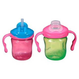 Playtex Training Time Straw/Spout 2pk Sippy Cup