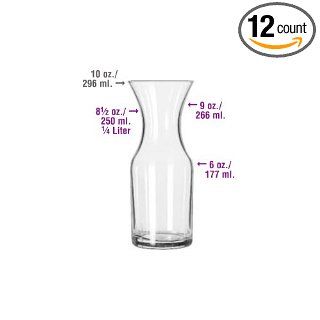 Libbey 782 10.75 Oz Glass Wine Decanter   12 / CS: Industrial & Scientific