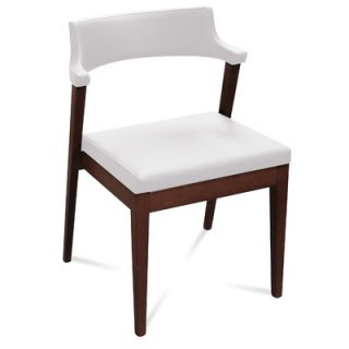 Domitalia Lyra Side Chair LYRA.S.000.NCACNE / LYRA.S.000.WECBI Finish: Wenge,